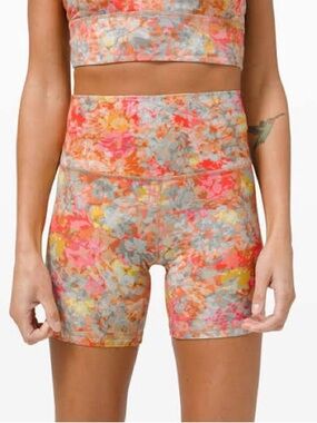Lululemon Align 6’’ Shorts - Inflorescence Floral